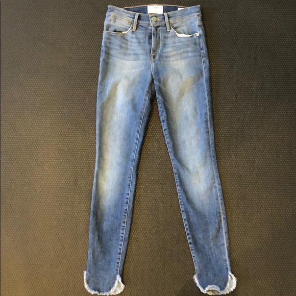Frame Denim Denim - Frame denim le high skinny cropped jeans size 25